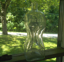 UNLISTED DR.VON HESS BITTERS PONTILED 1880s PINCH DECANTER BOTTLE ETCHED EMB picture