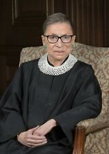 Supreme Court Justice Ruth Bader Ginsburg PHOTO Portrait Print 2016 Sitting picture