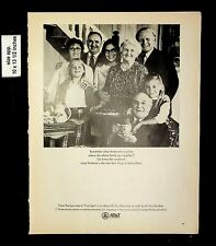 1968 AT&T Telephone Long Distance Calls Vintage Print Ad 17962 picture