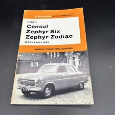 P. Olyslager Motor Manual-Ford Consul Zephyr Six, zephyr Zodiac Mark I 1951-1956 picture