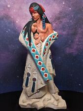 Austin Sculpture David Fisher Native American Indian Family Statue picture