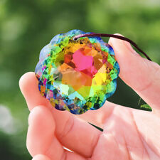 1PC/2PC/5PC Colorful Crystal Chandelier Pendant Mandala Crystal Suncatcher Prism picture