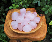 LARGE Rose Quartz Tumbled Stones: Beautiful Pink Rose Quartz Crystals Bulk Lots picture