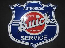 Porcelain Buick Service Enamel Metal Sign Plate Size  30