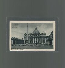 Postcard 1938 Nuremberg Germany Rally Rome and Tribute Cancel St Peters Basilica picture
