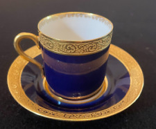 Antique Kornilov Russian Imperial Demitasse Cup & Saucer picture