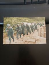 WWII Okinawa Columnist Ernie Pyle 1st Marines Division Postcard picture