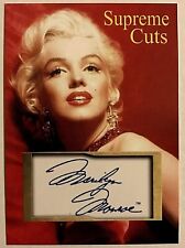 Marilyn Monroe Hollywood Supreme Cut 2021 Glossy ACEO Card Norma Jeane Mortenson picture