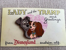 Disneyland 1955 Post Card Series- Lady and the Tramp pin LE 1000 picture