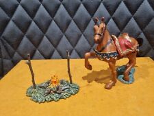 Papo Historical Characters Caesar's Horse Figure - 4 1/2