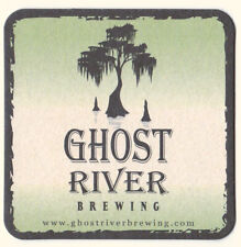 Ghost River Brewing Beer Coaster Memphis TN picture