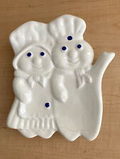 Vintage 1997 Pillsbury Doughboy & Girl Poppin' Fresh Ceramic 7