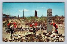 Tombstone AZ-Arizona, Graves Of Billy Clanton, McLowery, Vintage Postcard picture