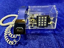 Vintage Mid Century Modern Clear Lucite  Telephone by TeleConcepts #4600419 picture