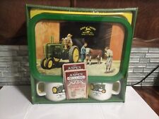 New In Box John Deere Spiced Tea Mix With Mugs And Tray picture