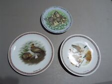 European Bird Watcher Decorative Plates Vintage 90's Germany picture