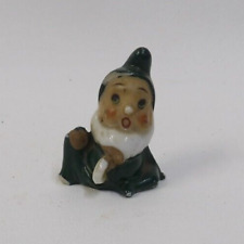 Vintage Miniature Sitting Elf Gnome Figurine picture