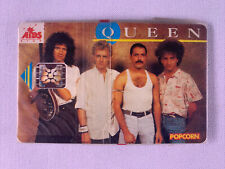 Queen Freddie Mercury Phone Card Sealed Aids Stop Popcorn Czech Republic picture