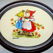 Vintage Hummel embroidered pic picture