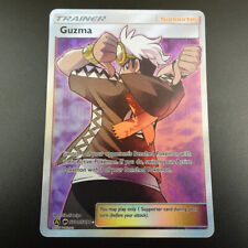 Guzma SV84/SV94 Trainer Hidden Fates Holo Full Art Pokemon Card picture
