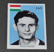 #165 GULYAS FERENCVAROS HUNGARY MAGYAR FOOTBALL WORLD CUP 1954 PANINI STYLE picture