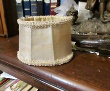 1 Miniature Faceted & Trimmed Sconce/Chandelier/Lamp Shade 3w x 4l x3.5