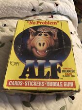 1987 Topps Alf TV Trading Cards Series 1, Full Box, Sealed Packs picture