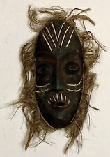 VTG 1992 Pleasure Island The Adventurer Kenyan Tribal Mask Disney 14.25” X 6.5” picture