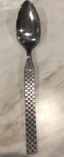 Vintage Yax Checkered Flag Series, Stainless Steel Spoon picture