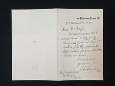 RARE 1902 Field Marshal Earl Roberts Signed Letter Royal Document Victoria Cross picture