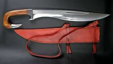The Kopis Sword Custom-Handmade 5160 Spring Steel Kopis Sword & Leather Sheath picture