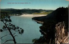 Crystal Lake From the Lodges Barton Vermont VT UNP Unused DB Postcard L10 picture