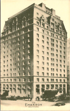 Vintage C. 1930's Emerson Hotel, Chesapeake Lounge, Baltimore Maryland Postcard  picture