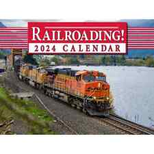 Tide-mark,  Trains Railroading 2024 Wall Calendar picture