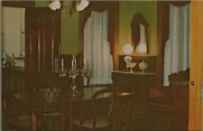Historical Society's Gay 90's Mansion Dining Room Barnesville Ohio Postcard B124 picture