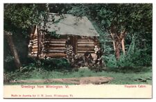 Antique Greetings from Wilmington, Haystack Cabin, Wilmington, VT Postcard picture
