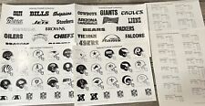 Vintage NBC American Football Conference Pantone Color Match Press Release Logos picture