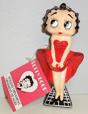 2005 KURT ADLER - BETTY BOOP IN RED DRESS ORNAMENT - NEW WITH TAG picture