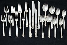 1940s NSC King Edward Silverplate Flatware - 20 Pieces Set picture