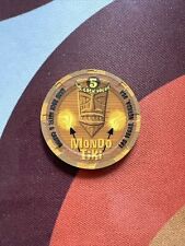SHAG Mondo Tiki 5 Poker Coin Chip Mask Mug Skull Puffer Fish Torch Hard Rock picture