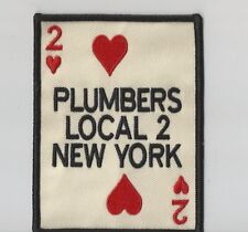 UA PIPEFITTERS STEAMFITTERS Local 2 PLUMBERS UNION NEW YORK PATCH picture