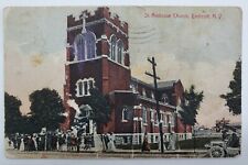 Endicott, NY New York St. Ambrose Church DB PD 1910 Antique Postcard P51 picture