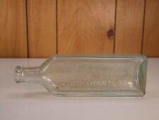 Vintage Dr Miles Laboratory Glass Medicine Bottle Apothecary picture