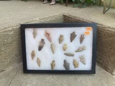 Native American Indian Stone Arrowheads Lot of Limestone County of Texas picture