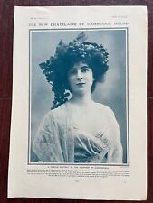 Lallie Charles Photo Countess of Chesterfield Enid Wilson The Tatler 1910 picture