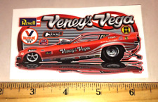 Len Cottrell REVELL VENEY'S VEGA Chevy NHRA Racing Funny Car Sticker Decal picture