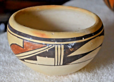 Antique  Native American HOPI Pot / bowl  POLYCHROME 5.5