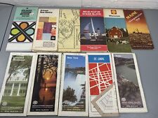 Lot Of 11 Vintage Road Highway Maps New York Texas Florida St Louis Hawaii picture
