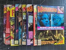 Warren Famous Monsters Of Filmland #182-191 Star Wars, Swamp Thing, Poltergeist picture