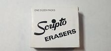 Box of Vintage Scripto Erasers - J-160 - 0.9mm - 12  4-packs (48 total) picture